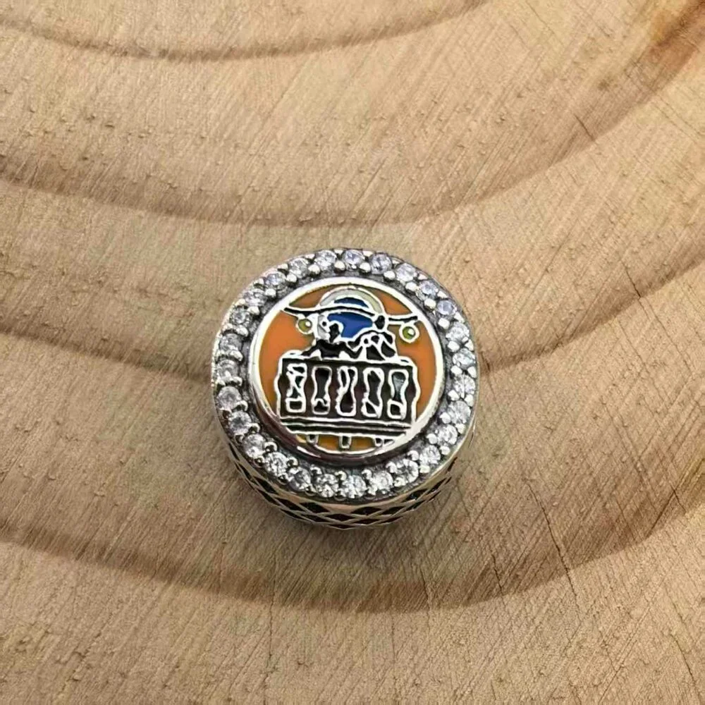 Pandora Puerto rico Sanse'24 Exclusive Bead Charm, S925 Silver Jewelry